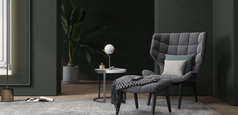 groen interieur